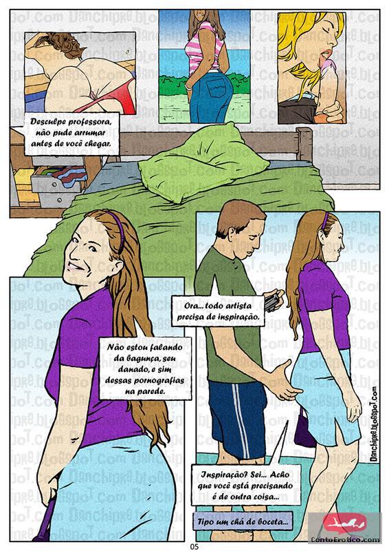 Professora fogosa sendo fotografada Professora fogosa sendo fotografada