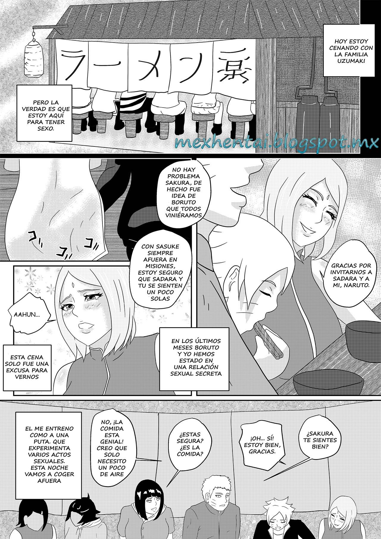 Boruto Comendo a Sakura: A Piranha da Vila e a Piroca do Ninja - Em HQ Brasileiro