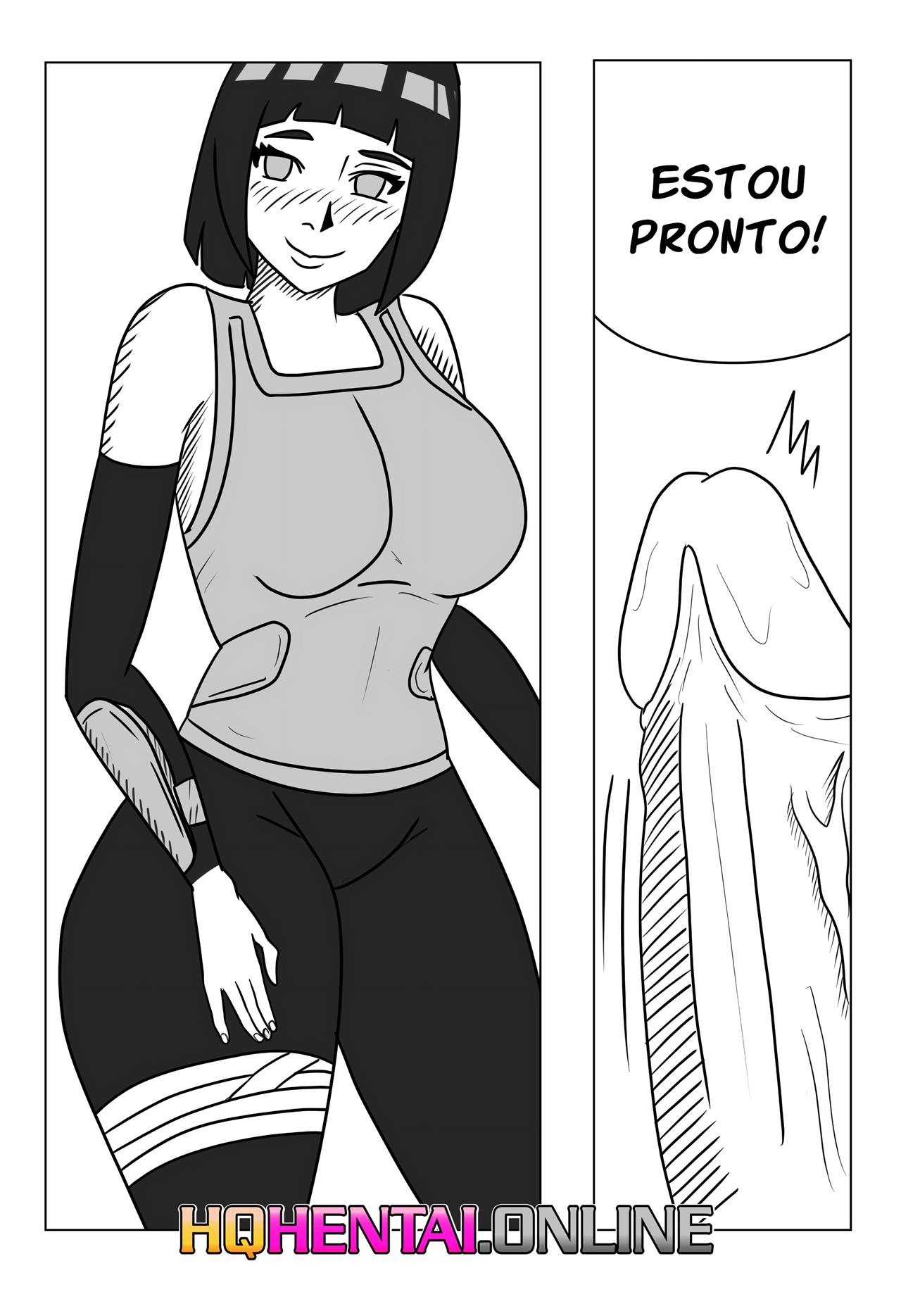 Naruto Hentai: A Missão da Piranha Hinata - Fodendo com o Naruto em Hentai HQ Brasileiro