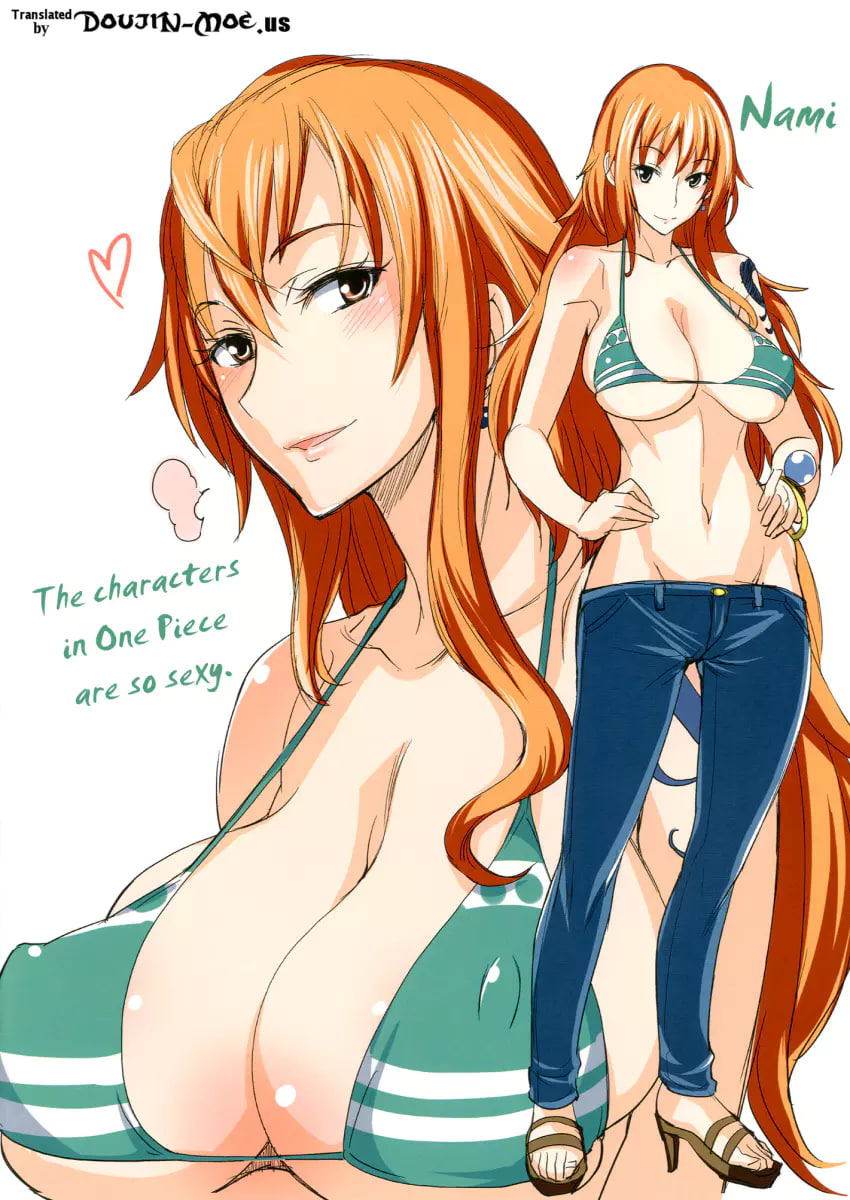 Nami Piranha da Buceta Gulosa na Inha dos Peixes - Hentai HQ Brasileiro