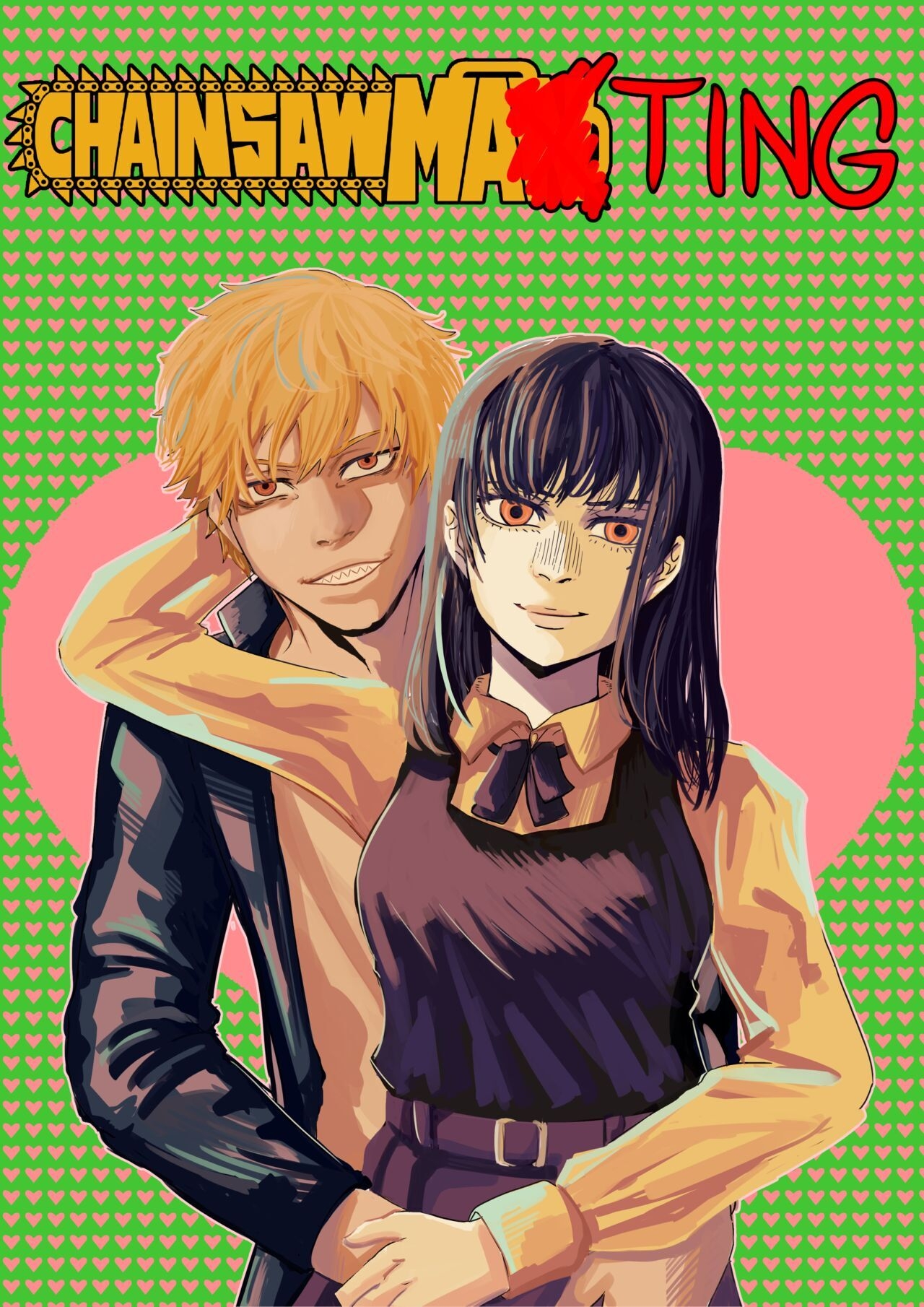 Chainsaw Man: Acasalamento Com Motosserra - Piranha Asa Mitaka encara a rola gigante de Denji em um hentai HQ brasileiro!