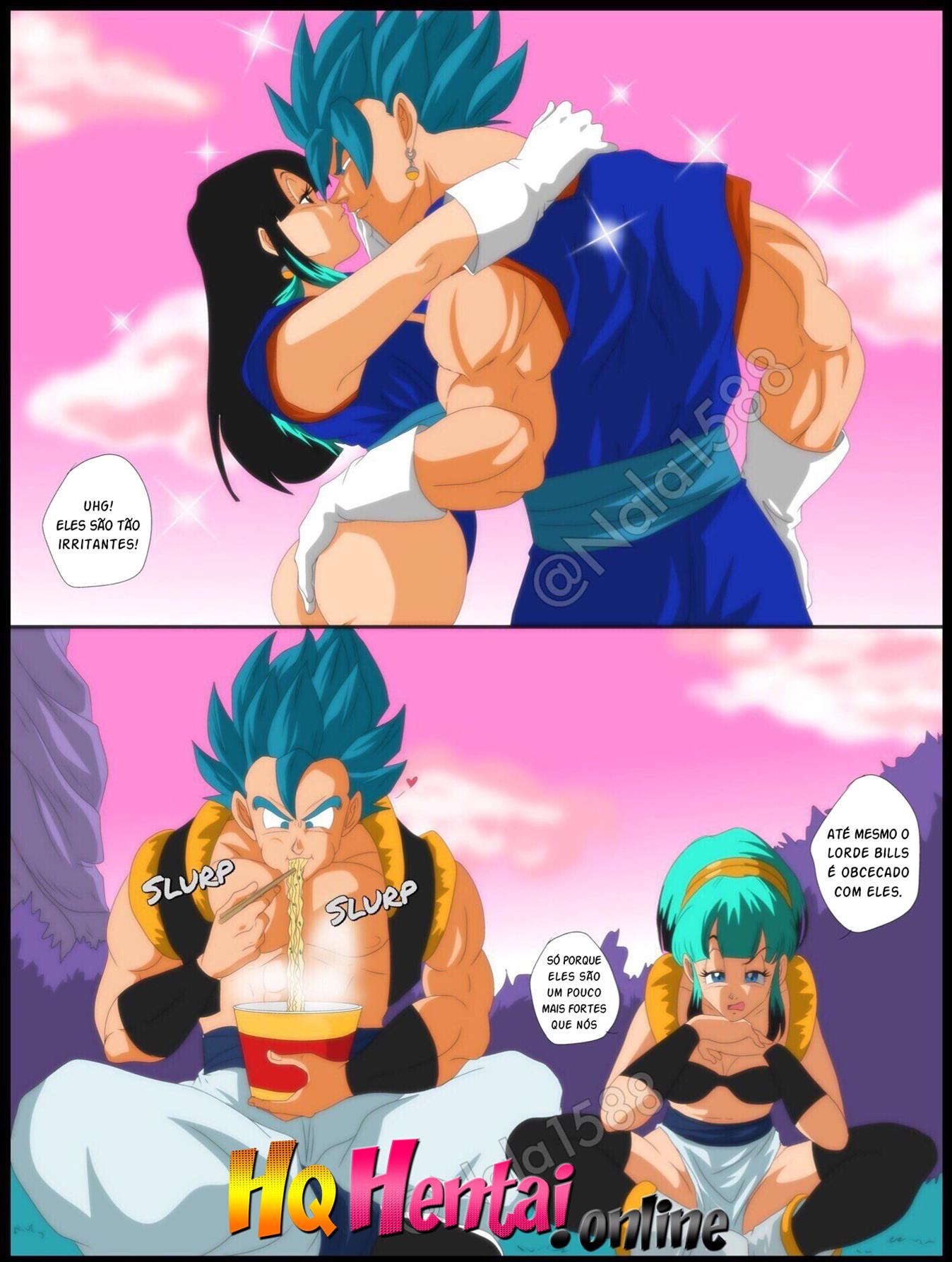 Dragon Ball Hentai: Piranhas na Termas do Bills em HQ Brasileiro
