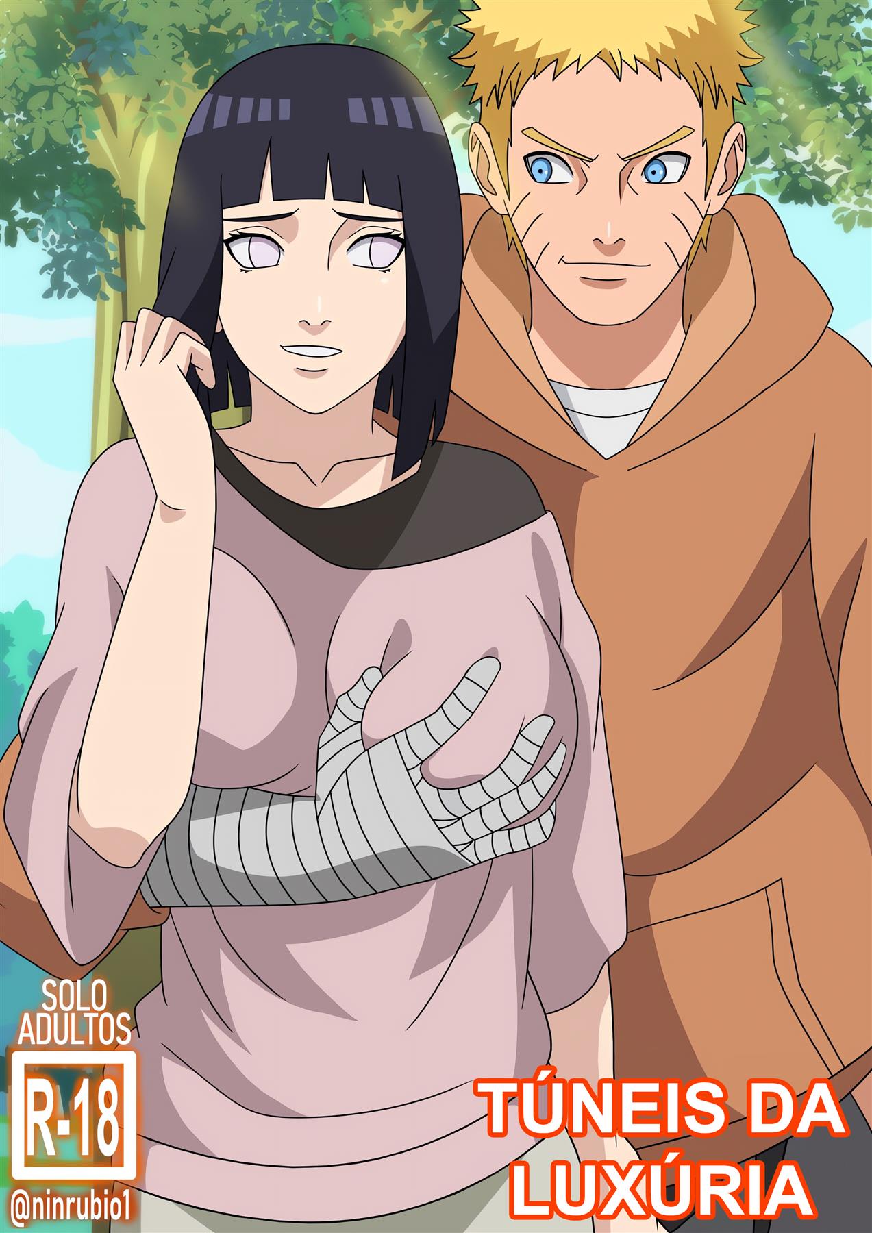 Hinata Piranha Sequestrada pelo Zetsu - Naruto Hentai em Ação em HQ Brasileiro