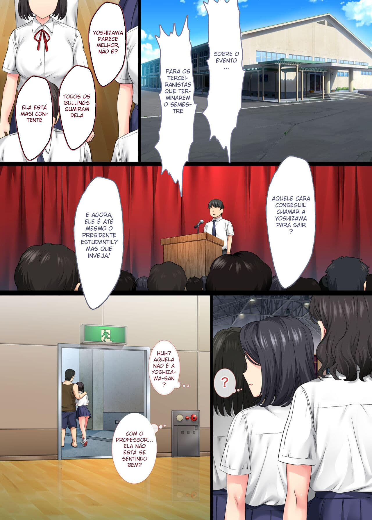 A aluna piranha e o professor pirocudo: desejo proibido em hentai HQ