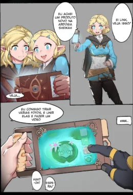 A Princesa Zelda e o Novo Funcionário Necessitado - Hentai HQ de Sexo em HQ Brasileiro