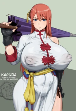 A puta dos peitões turbinados: Kagura, a safada gostosa do Kabuki - Hentai HQ Brasil