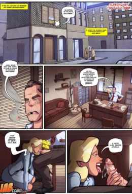 Detetive particular vai encarar uma investigação cheia de piroca e buceta em hentai HQ Brasileiro