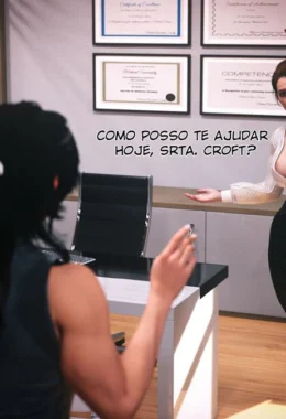 Disputa Amorosa com Irmãs Gêmeas Safadas em Hentai HQ Brasileiro