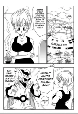 Dragon Ball Hentai: Triângulo Amoroso Vol.03 - Erasa Seduz Gohan em HQ Brasileiro