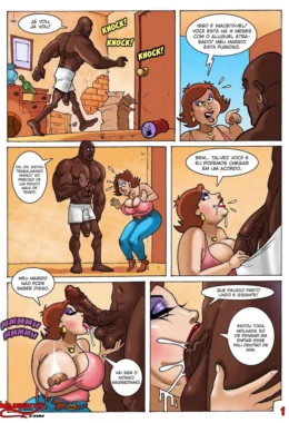 Family Values 3 Freddy Preso na Cama com a Tia Piranha e a Amiga Safada em Hentai HQ Brasileiro