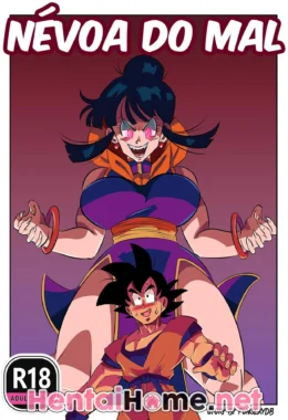 Goku Tarado: Comendo a Chi Chi Dominada Pela Névoa do Mal em Hentai HQ Brasileiro
