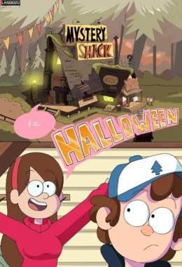 Halloween Ardente: Dipper e Suas Amigas Piranhas na Putaria em Hentai HQ Brasileiro