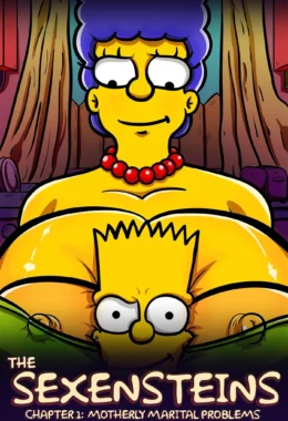 Marge Piranha Leva Rola do Vizinho em Hentai HQ dos Simpsons
