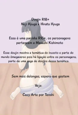 Neji se Aproxima da Irmã Piranha em Hentai HQ Brasileiro