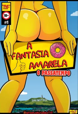Os Simpsons: A Fantasia Amarela - Ned Flanders e Suas Aventuras com Piranhas Casadas em HQ Brasileiro