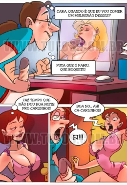 Piranha Flagrou o Punheteiro! Em HQ Brasileiro
