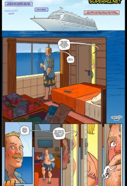 Piranha Tarada em Cruzeiro com seu Pai Safado - Hentai HQ