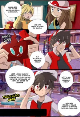 Pokémon: Red e as Piranhas Tesudas - A Foda Mais Quente em Hentai HQ Brasileiro
