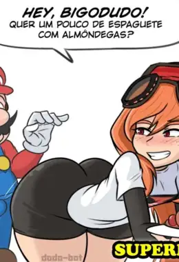 Meggy and Goof Mario – Cartoon Pornô – PT-BR