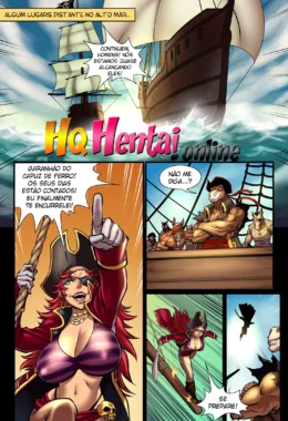 A Rainha dos Piratas contra os Garanhões do Mar – Pau Grande – Hentai em Português