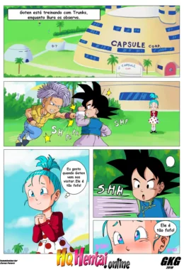 Goten e Bra – HQ Hentai – Todo Traduzido