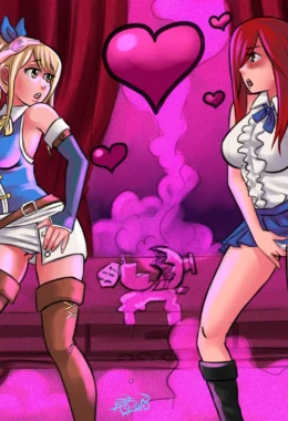 Lucy e Erza – Fairy Tail Hentai – Ler Quadrinho Completos