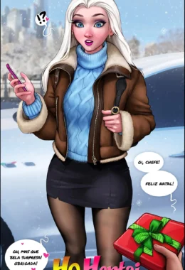 Presente de Natal da Elsa – Peitões – Exclusivo aqui