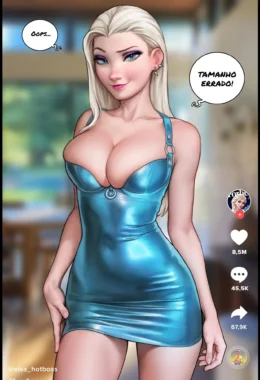 TikTok da Elsa – Frozen Hentai – Legendas em PT-BR