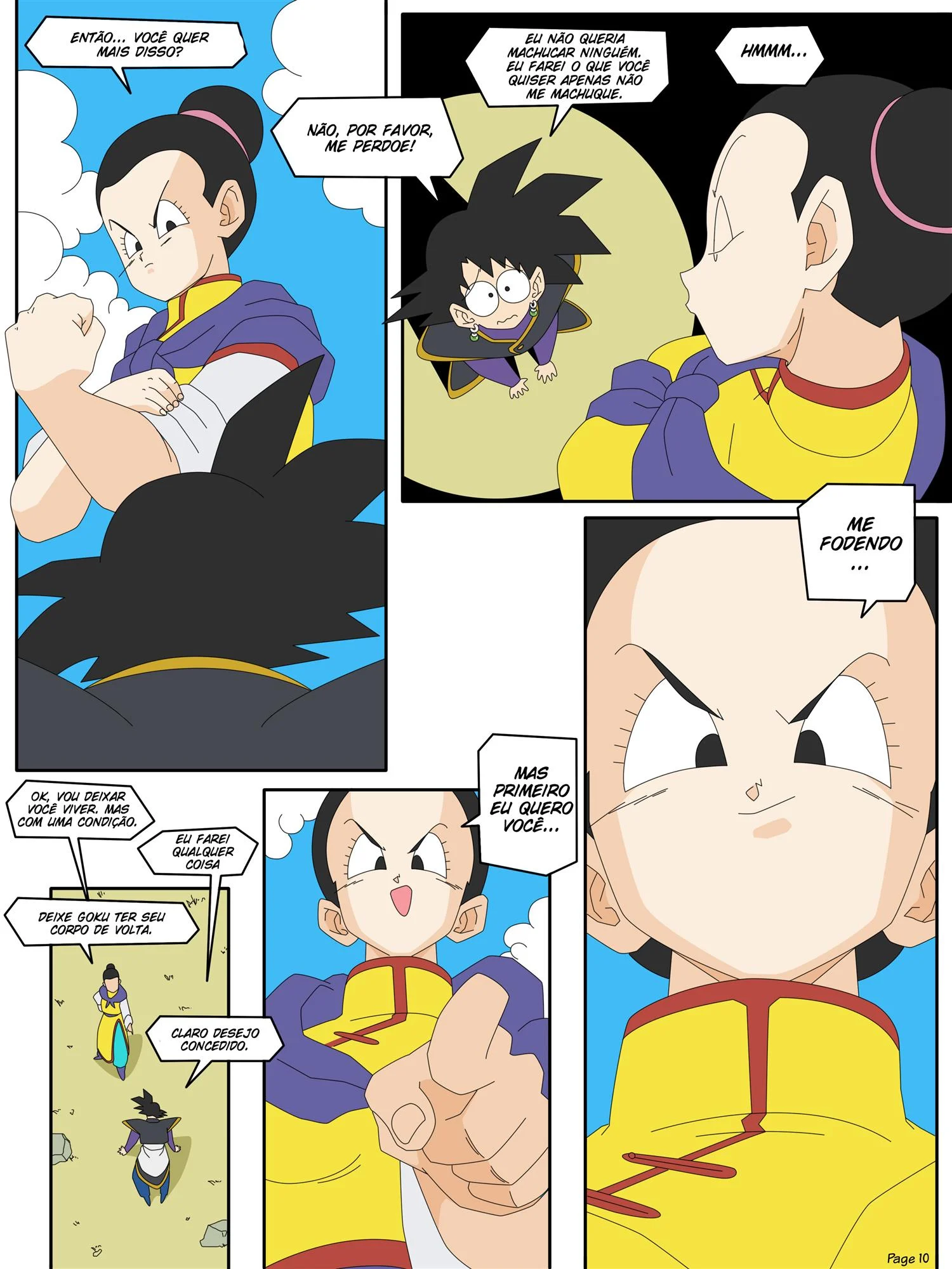 A ambi&ccedil;&atilde;o de Zamasu &ndash; Chi Chi Hentai &ndash; Hentai em Portugu&ecirc;s
