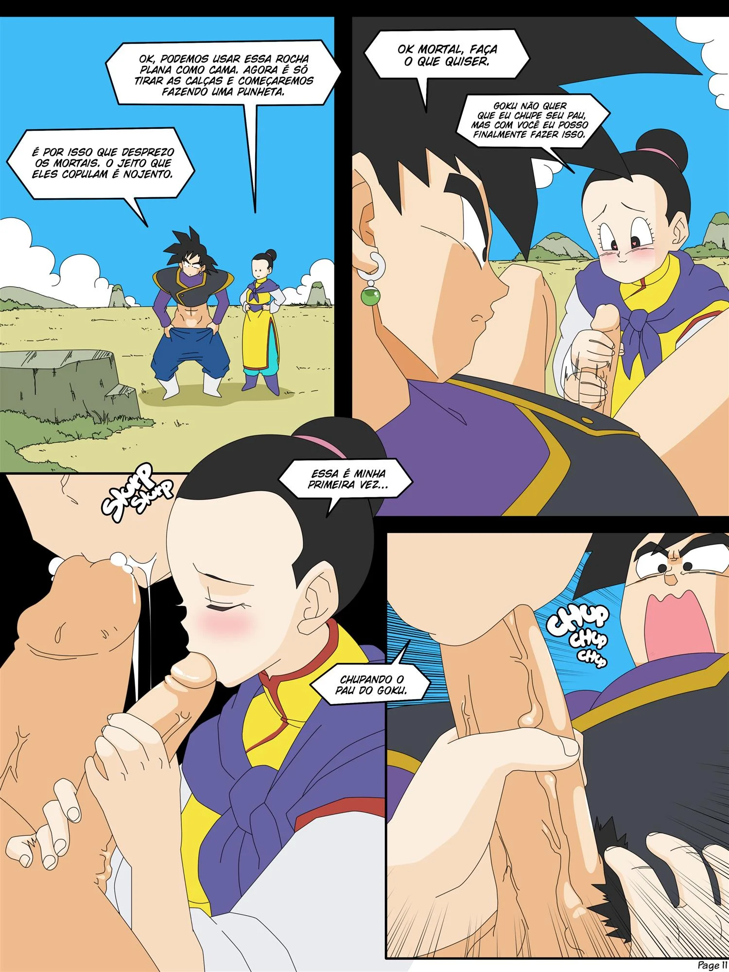 A ambi&ccedil;&atilde;o de Zamasu &ndash; Chi Chi Hentai &ndash; Hentai em Portugu&ecirc;s