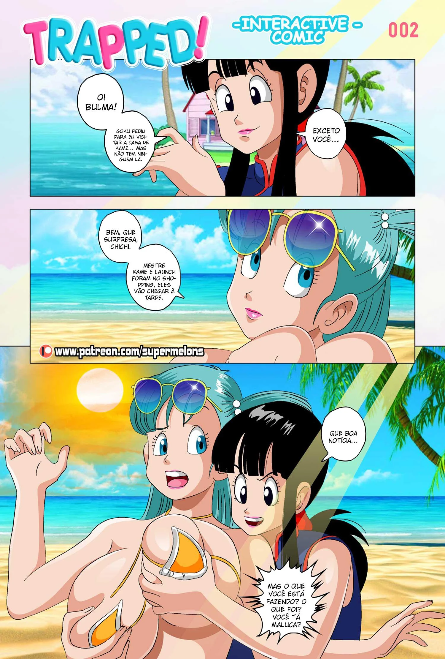 A armadilha da Andróide 18 – Yuri – Sem Censura