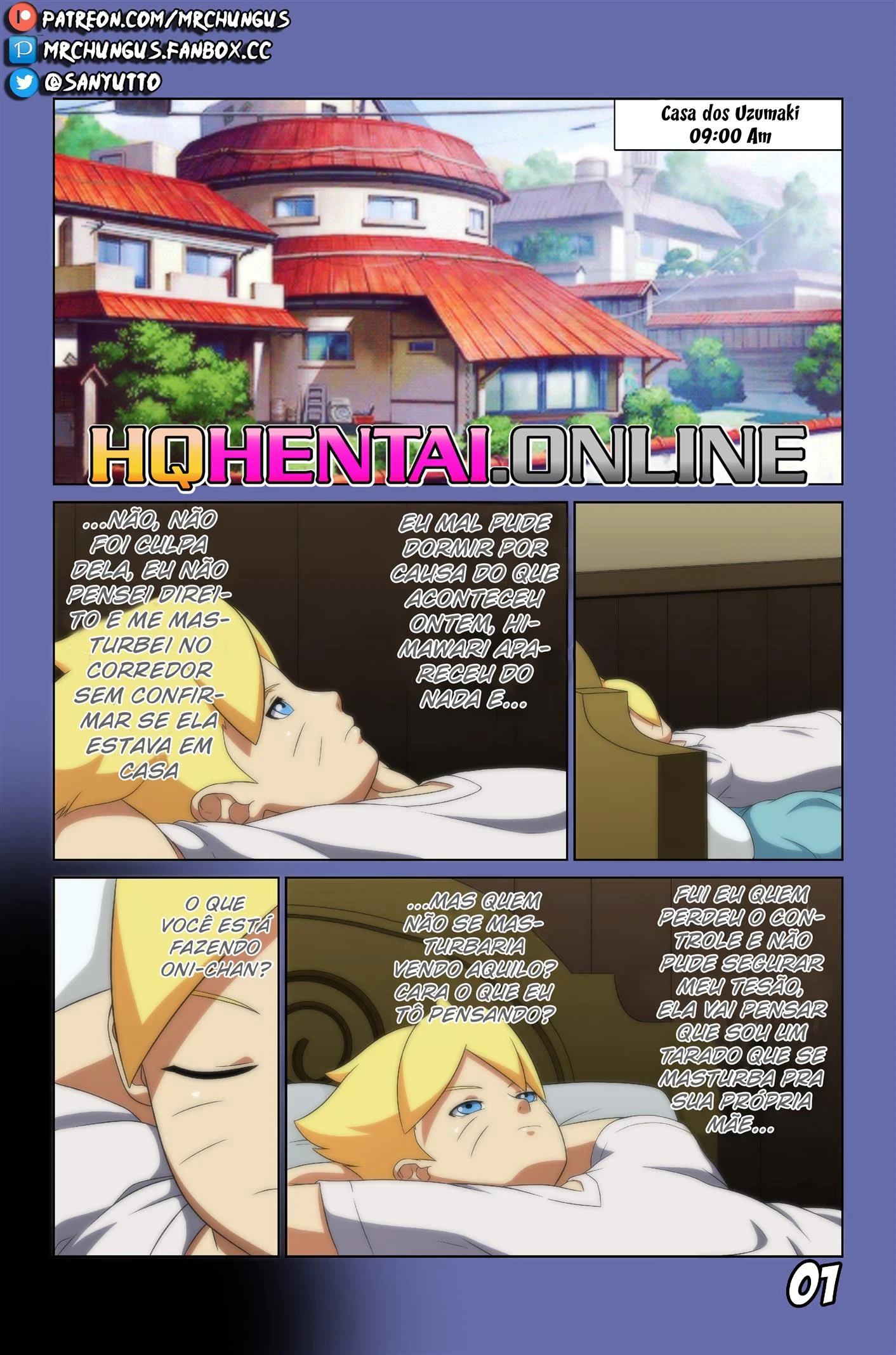 A aventura pervertida de Boruto 2 &ndash; Hentai Sem Censura &ndash; Novo HQ