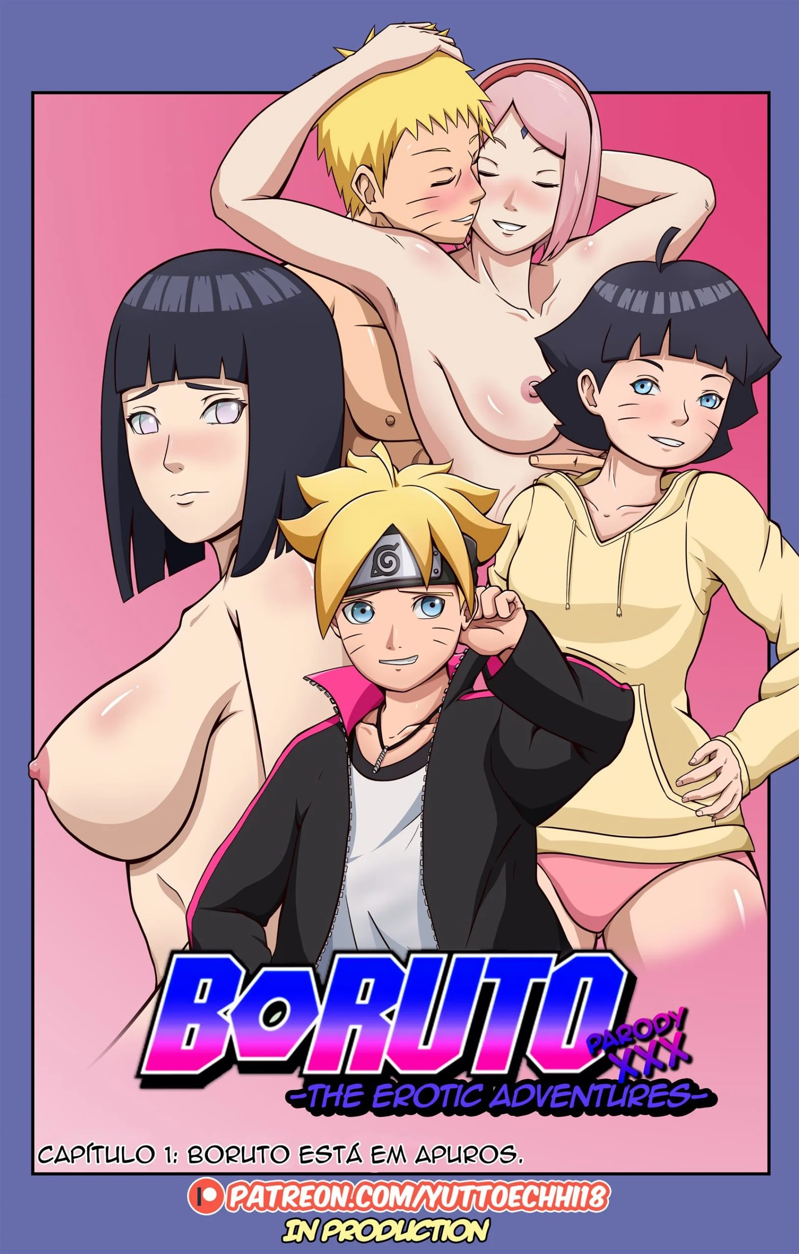 A aventura pervertida de Boruto &ndash; Peit&otilde;es &ndash; PT-BR