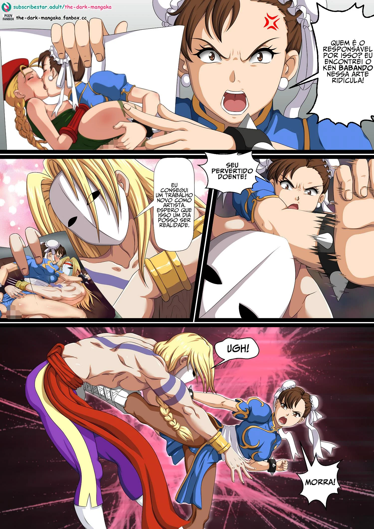 A bandana m&aacute;gica &ndash; Chun Li Hentai &ndash; Todo em PT-BR