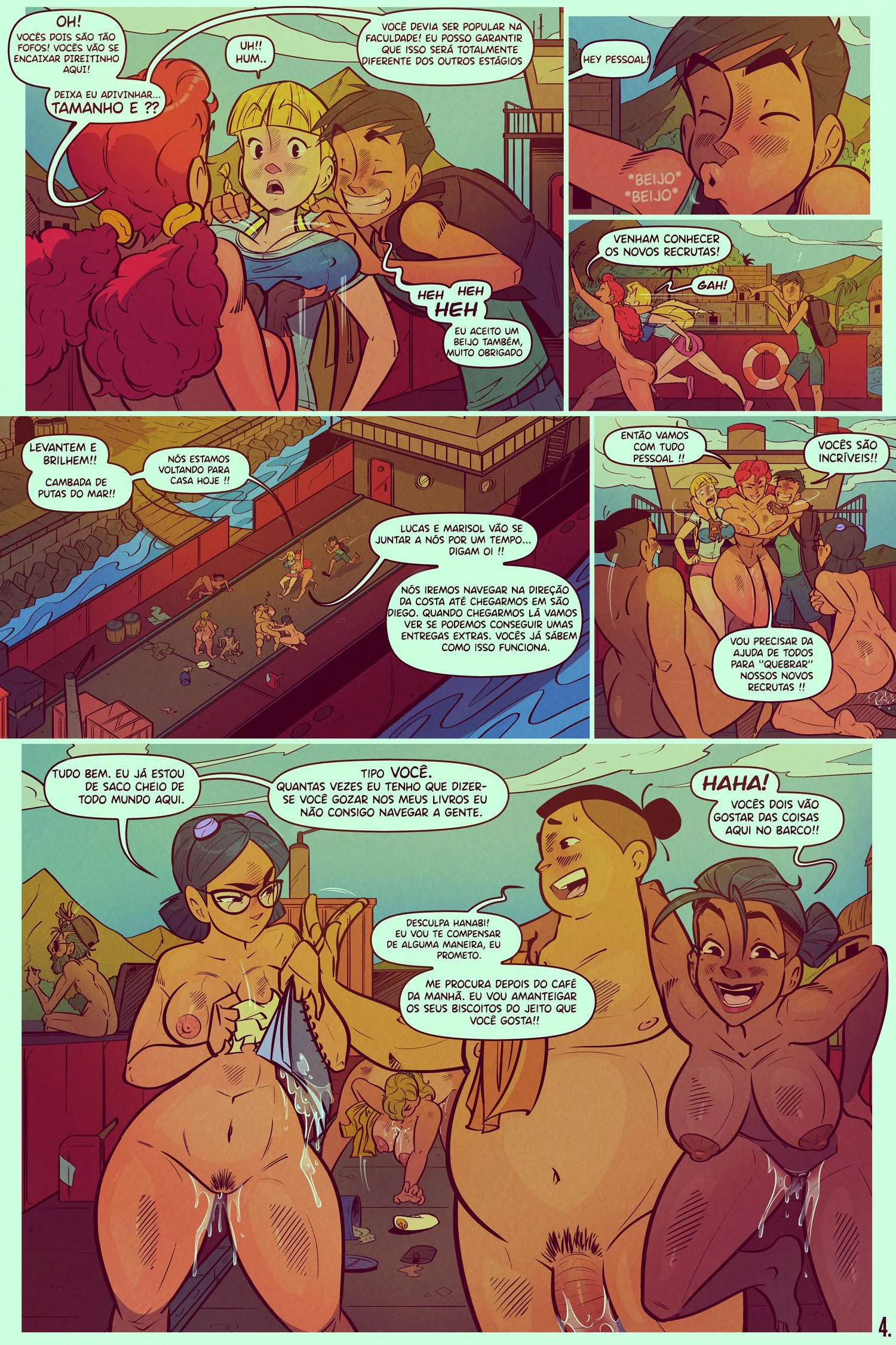 A Capit&atilde; Connie &ndash; Moreno &ndash; Completo e traduzido