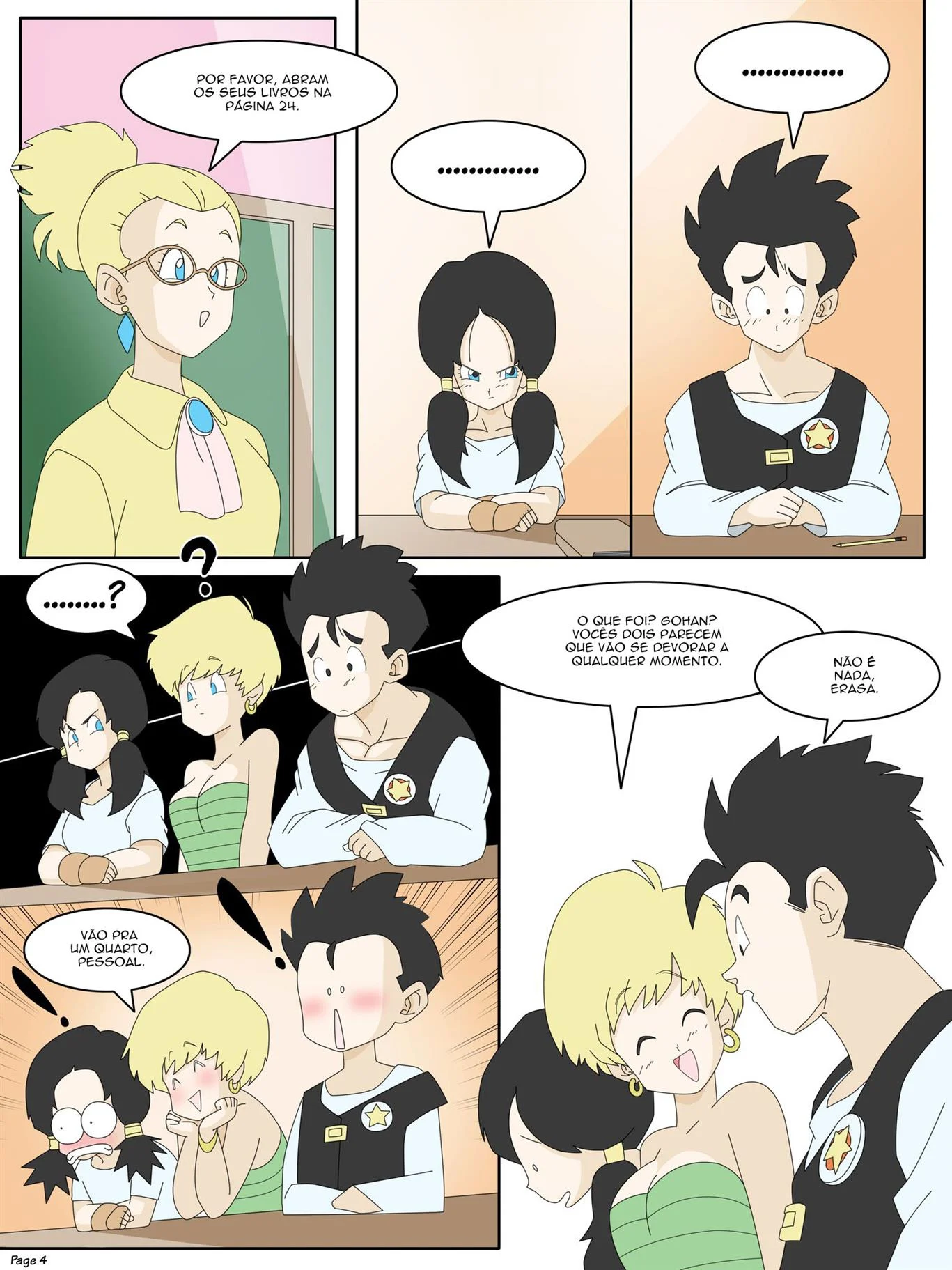 A chantagem de Videl – Boquete – Quadrinho De Sexo Em PT-BR