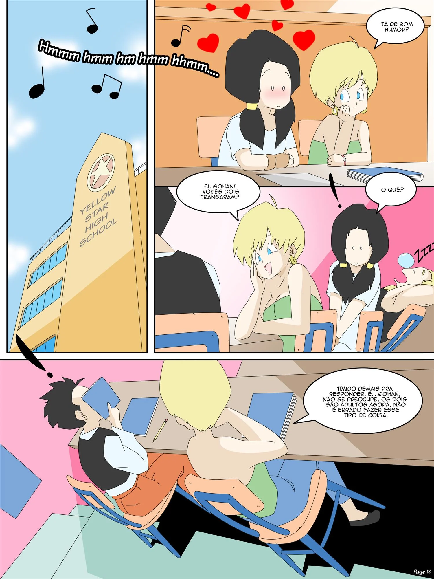 A chantagem de Videl – Boquete – Quadrinho De Sexo Em PT-BR