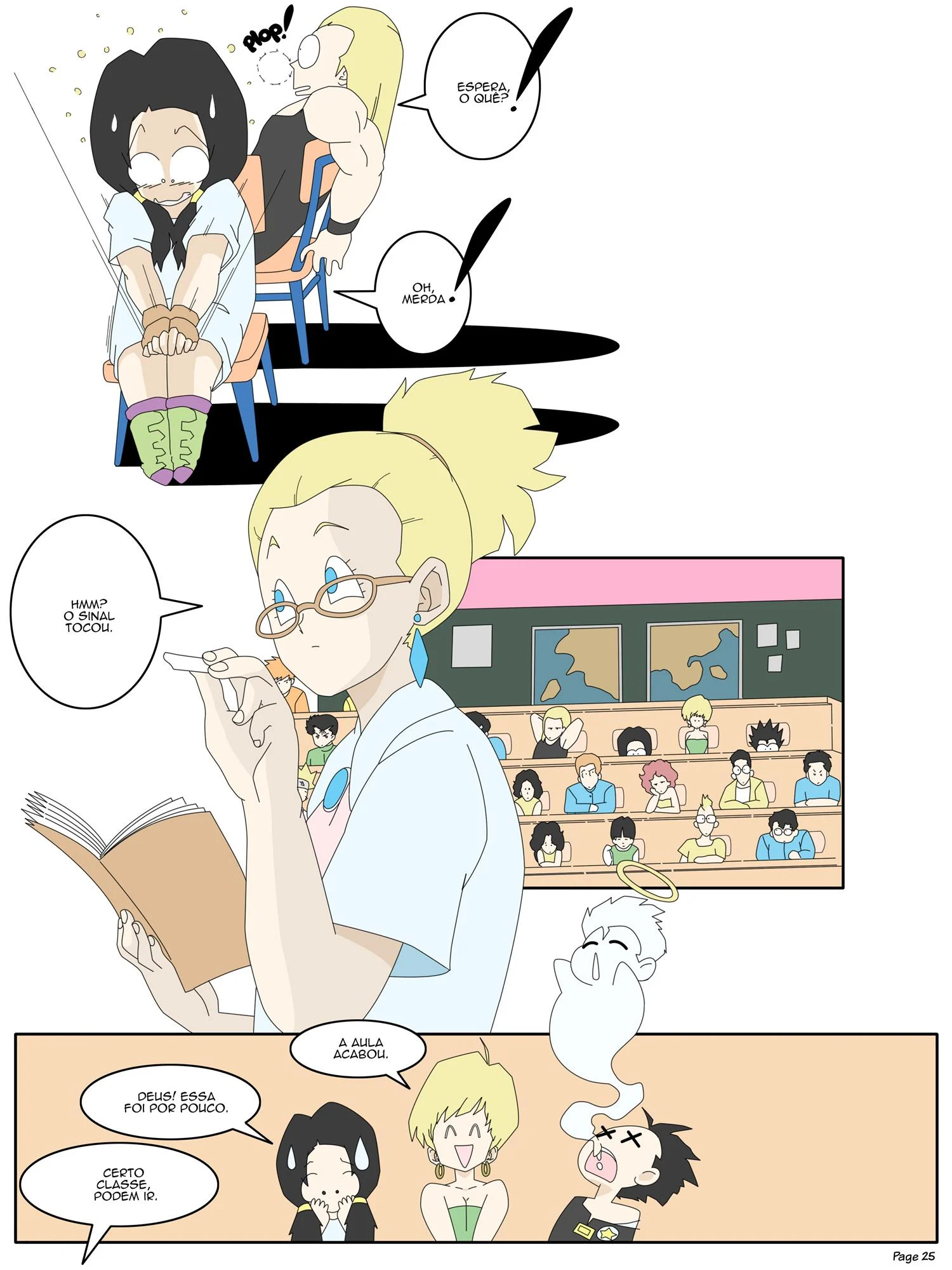 A chantagem de Videl – Boquete – Quadrinho De Sexo Em PT-BR