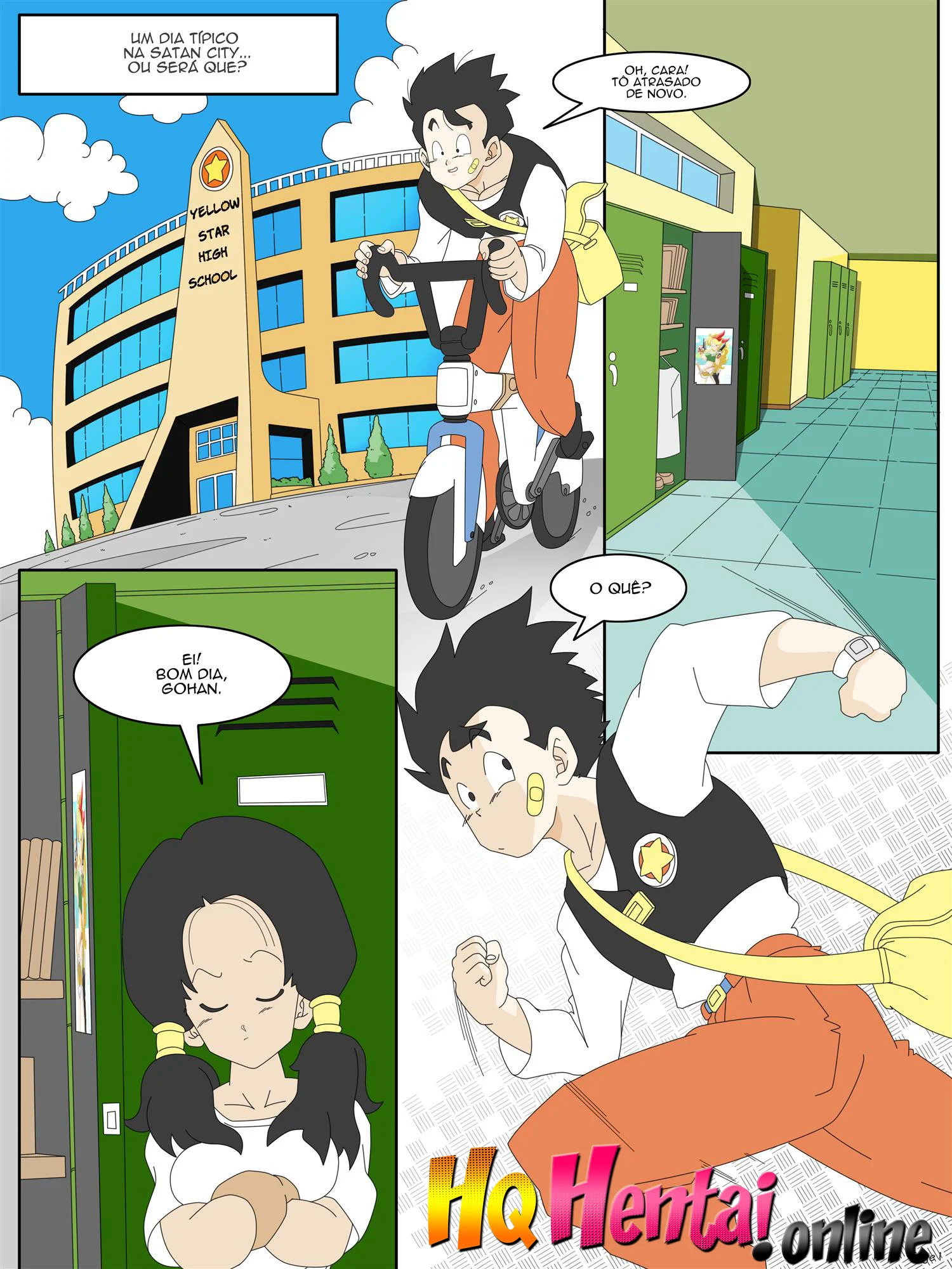 A chantagem de Videl – Boquete – Quadrinho De Sexo Em PT-BR