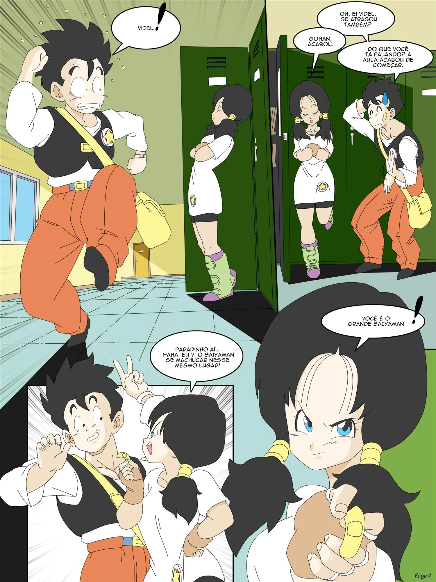 A chantagem de Videl – Boquete – Quadrinho De Sexo Em PT-BR