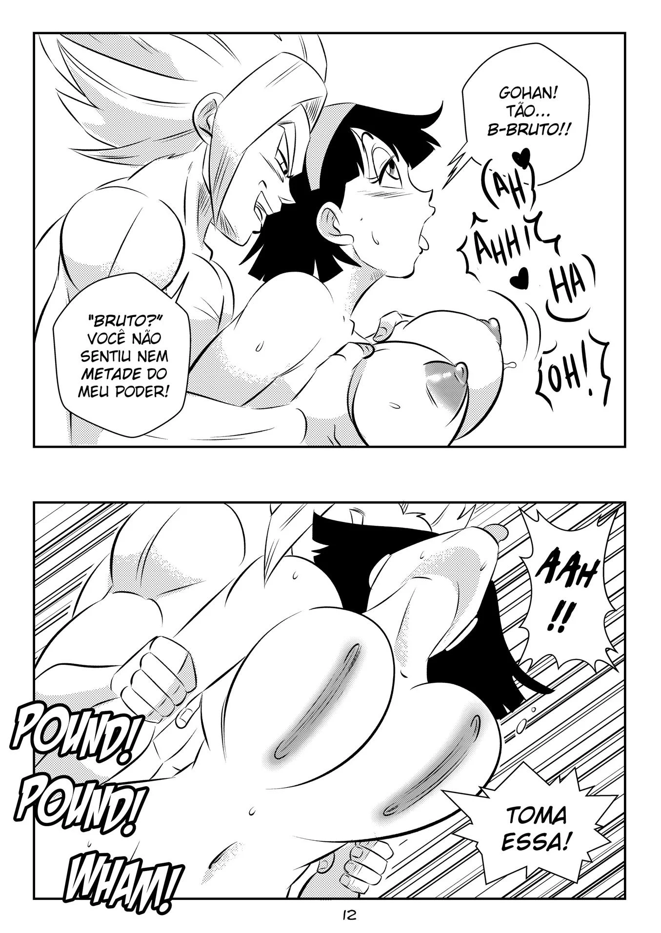 A fera interior de Gohan &ndash; Hentai &ndash; PT-BR