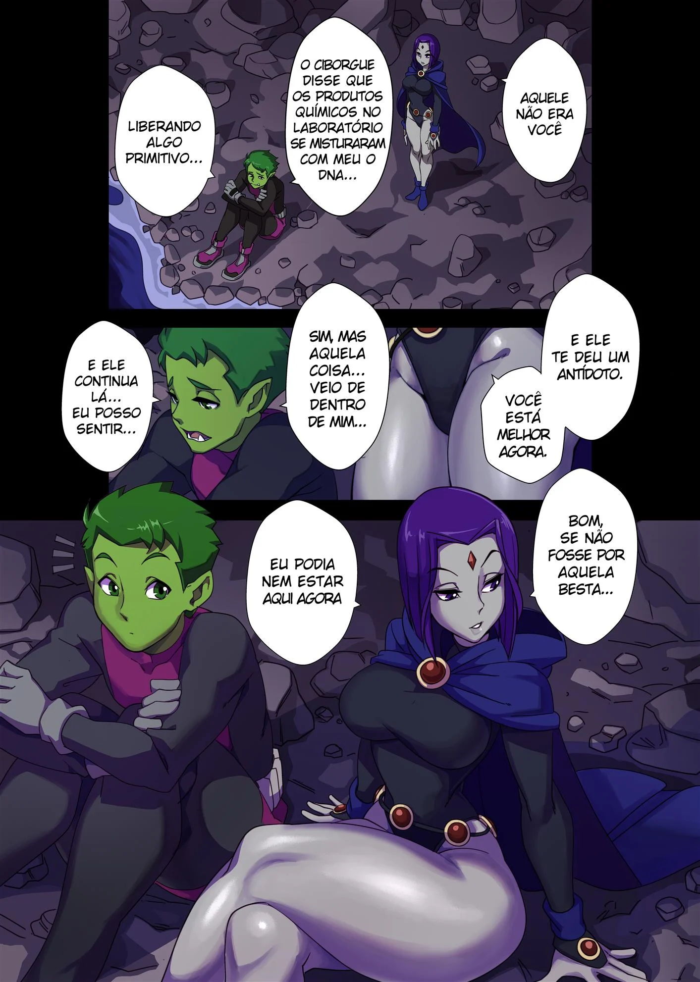 A fera interior de Mutano – Cartoon – Tradução revisada