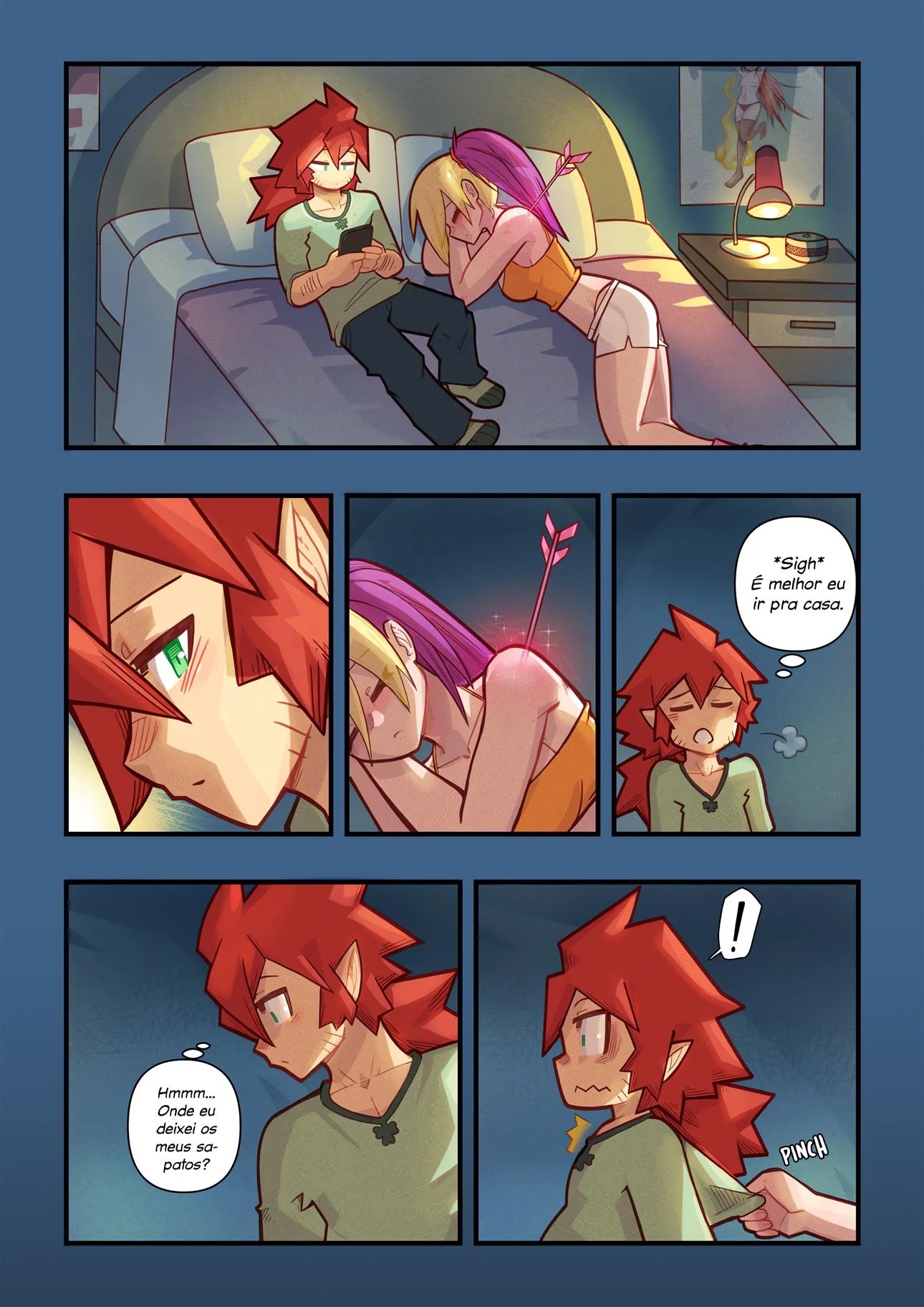 A flechada do cupido &ndash; Hentai Sem Censura &ndash; Quadrinho em Portugu&ecirc;s PT-BR
