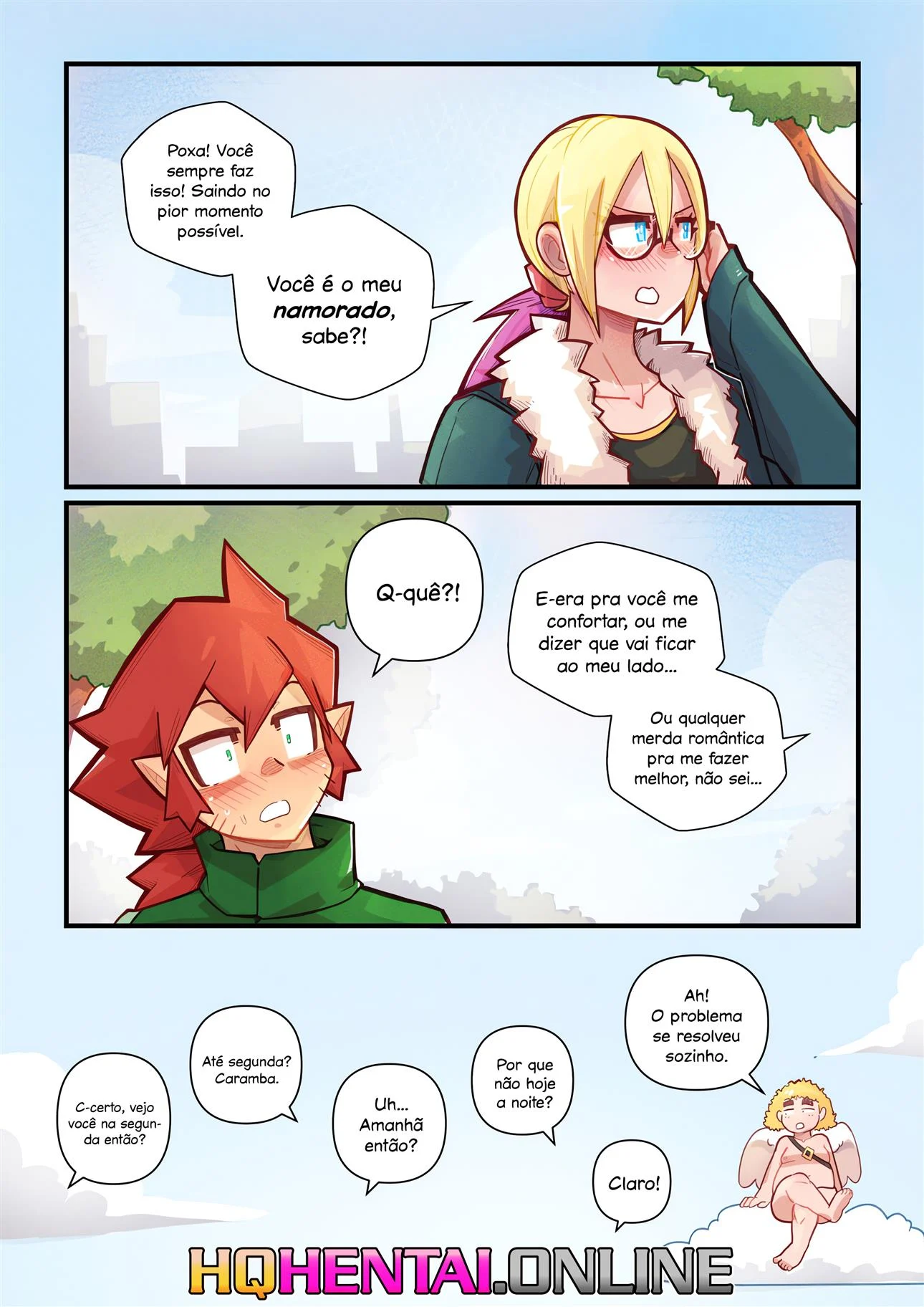 A flechada do cupido &ndash; Hentai Sem Censura &ndash; Quadrinho em Portugu&ecirc;s PT-BR