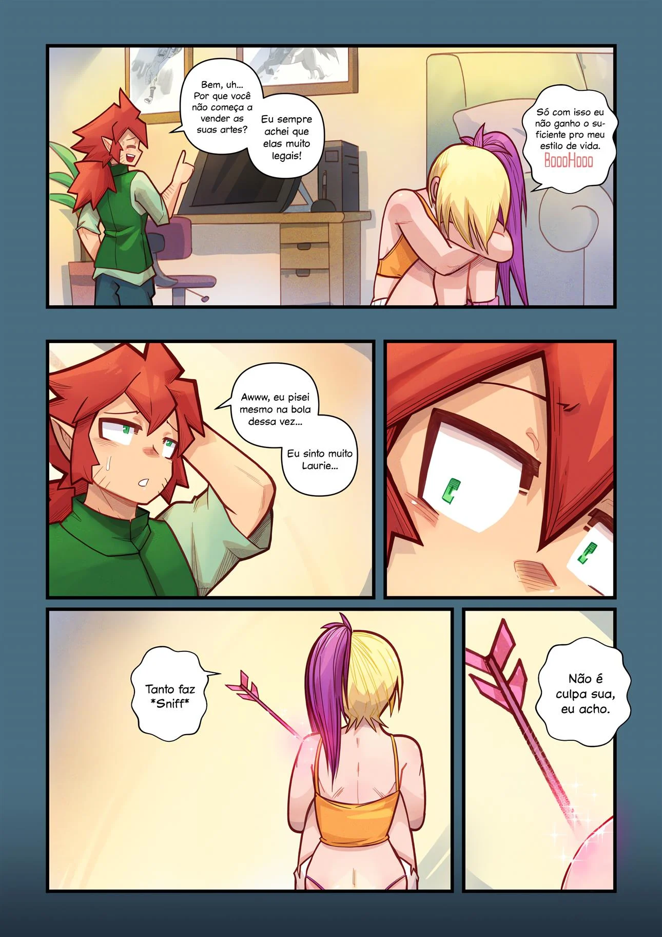 A flechada do cupido &ndash; Hentai Sem Censura &ndash; Quadrinho em Portugu&ecirc;s PT-BR