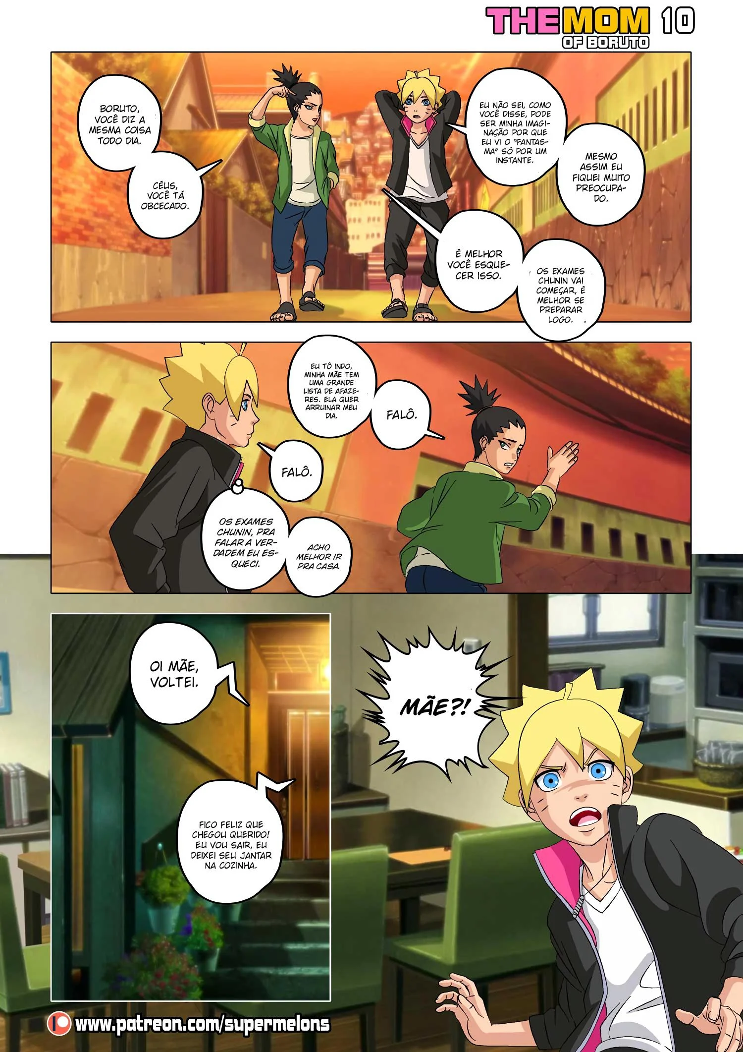 A m&atilde;e de Boruto &ndash; HQ Hentai &ndash; Tradu&ccedil;&atilde;o Completa