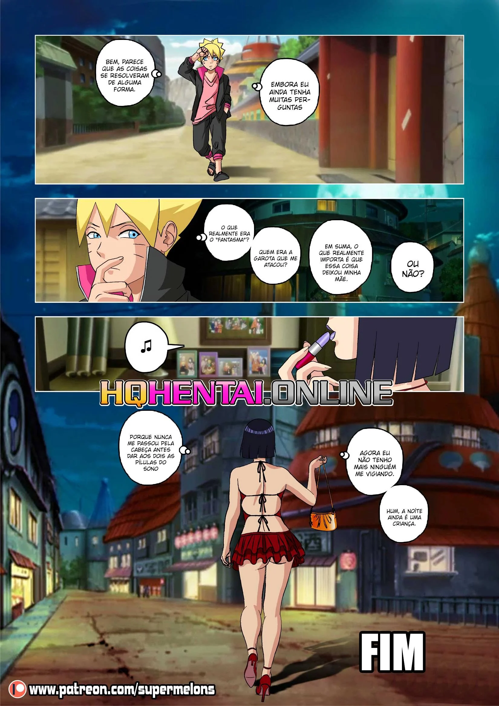 A m&atilde;e de Boruto &ndash; HQ Hentai &ndash; Tradu&ccedil;&atilde;o Completa