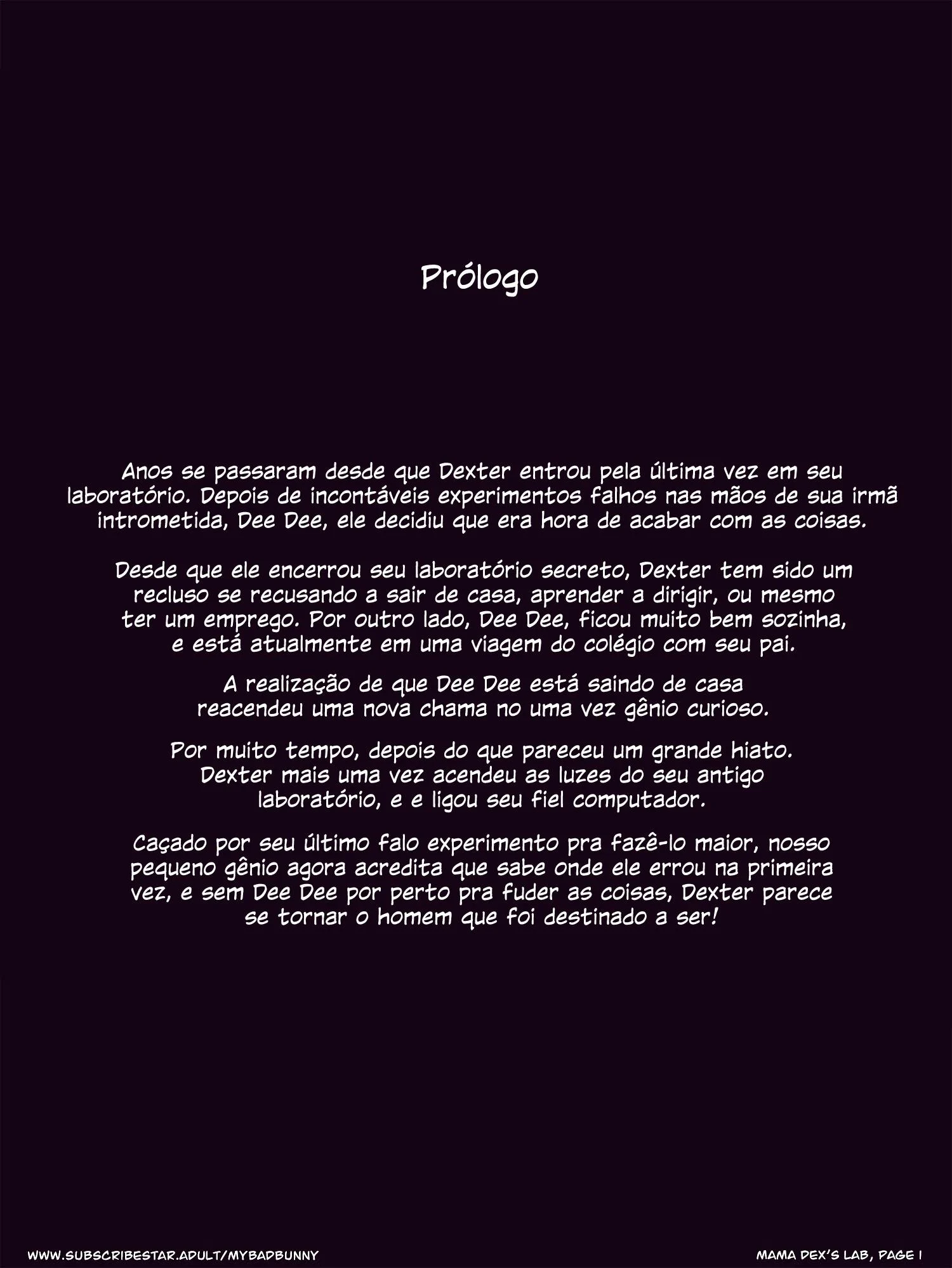 A mãe de Dexter – Mãe e Filho – Quadrinho em Português PT-BR