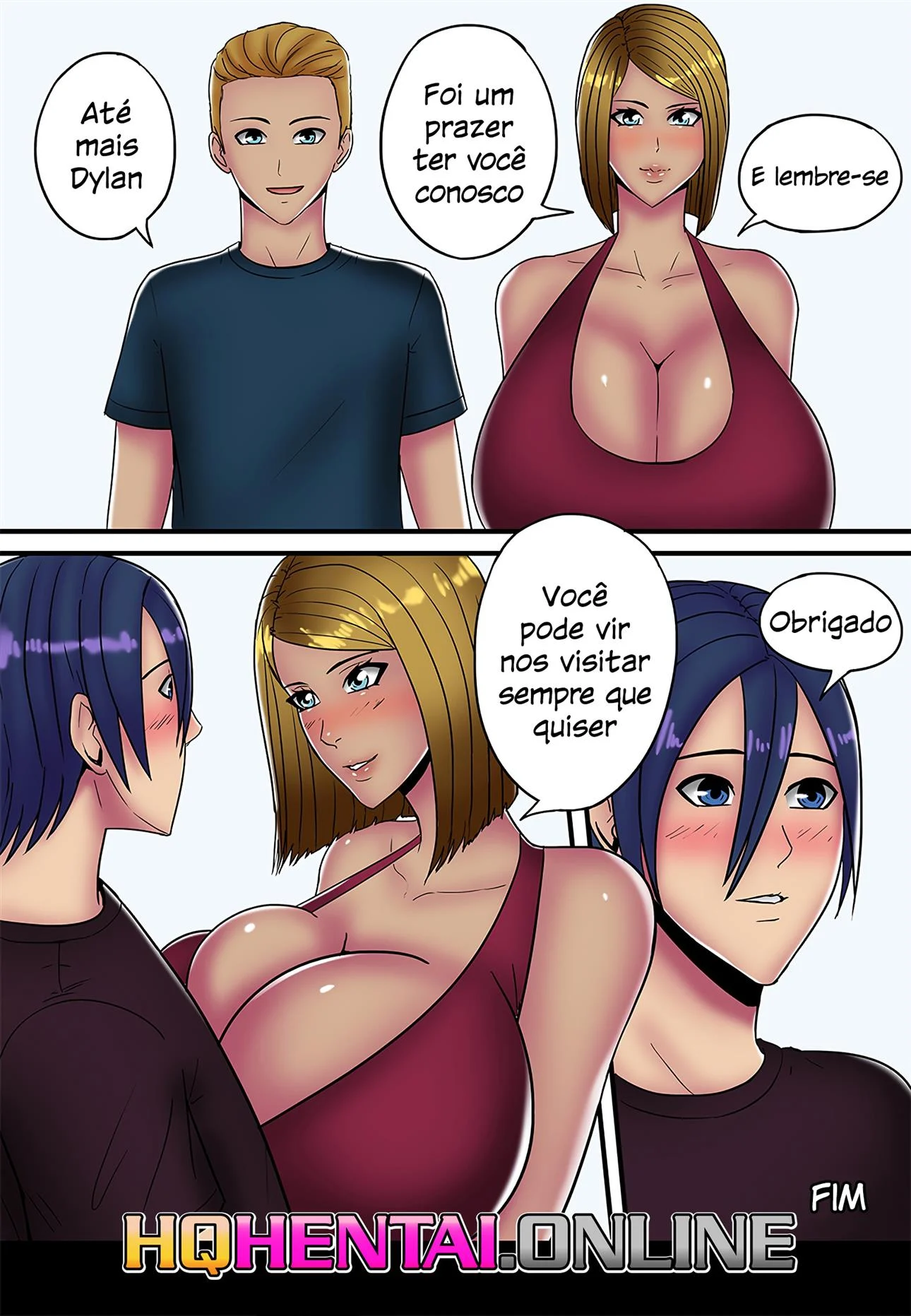 A m&atilde;e do meu amigo &ndash; Quadrinhos Eroticos &ndash; Novo HQ