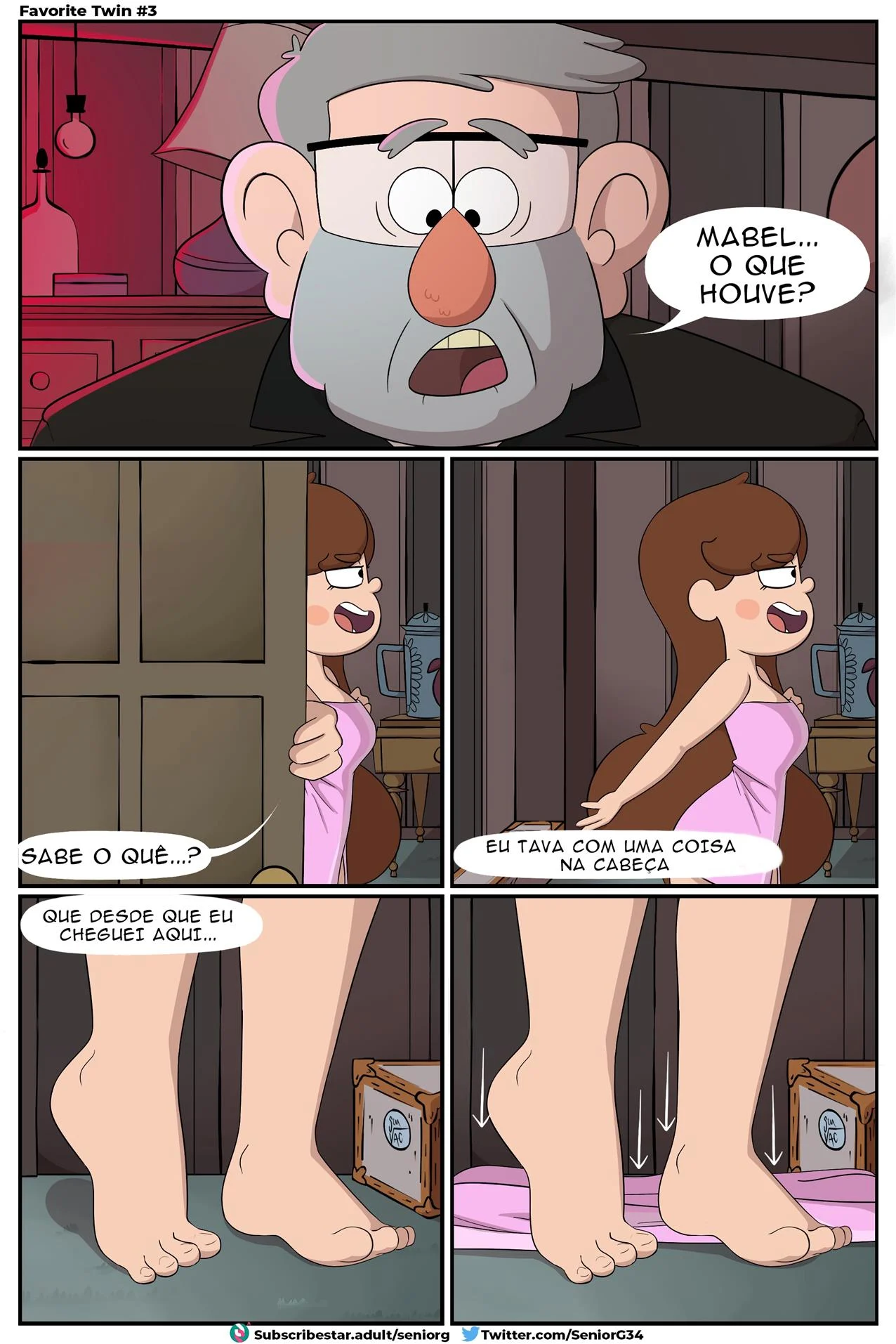 A neta favorita &ndash; Mabel Hentai &ndash; Tradu&ccedil;&atilde;o revisada